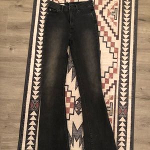 Gap bootcut black high rise jeans
